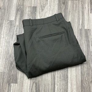 PIERRE BALMAIN Classic Straight Grey 100% Pure Virgin Wool Dress Pants Men's 38